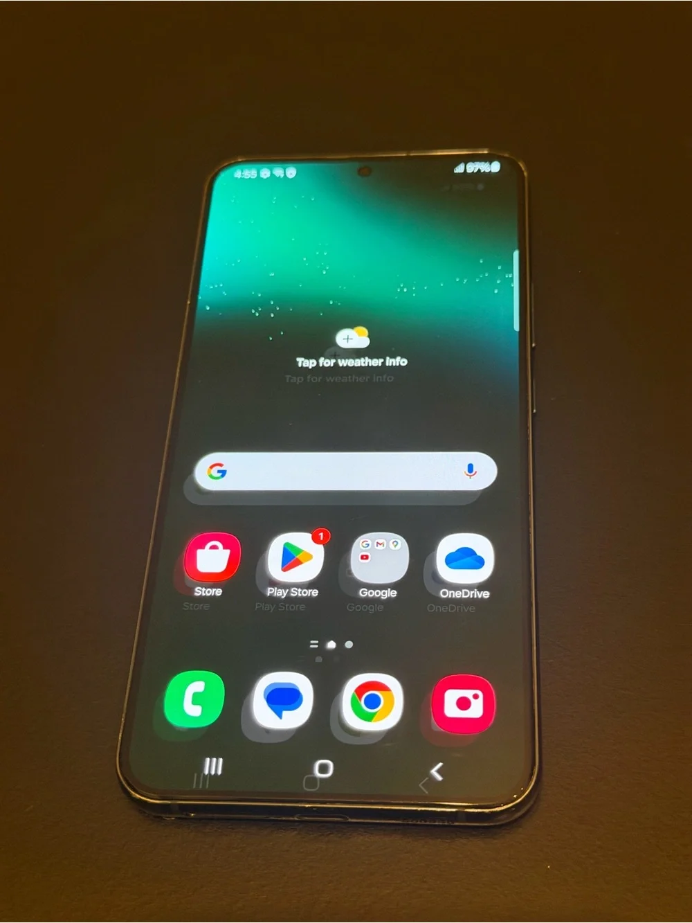 Samsung galaxy S22+ in green 256gb